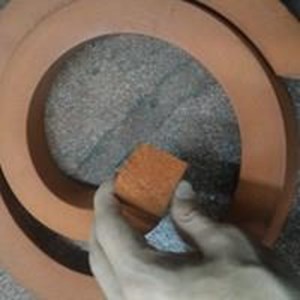 Red Square Silicone Sponge Jakarta
