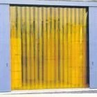 Pvc Strip Curtain Yellow 
