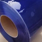Tirai Pvc Plastik Curtain Blue Clear Transparan 5