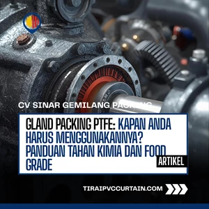 Gland Packing PTFE: Kapan Anda Harus Menggunakannya? Panduan Tahan Kimia dan Food Grade